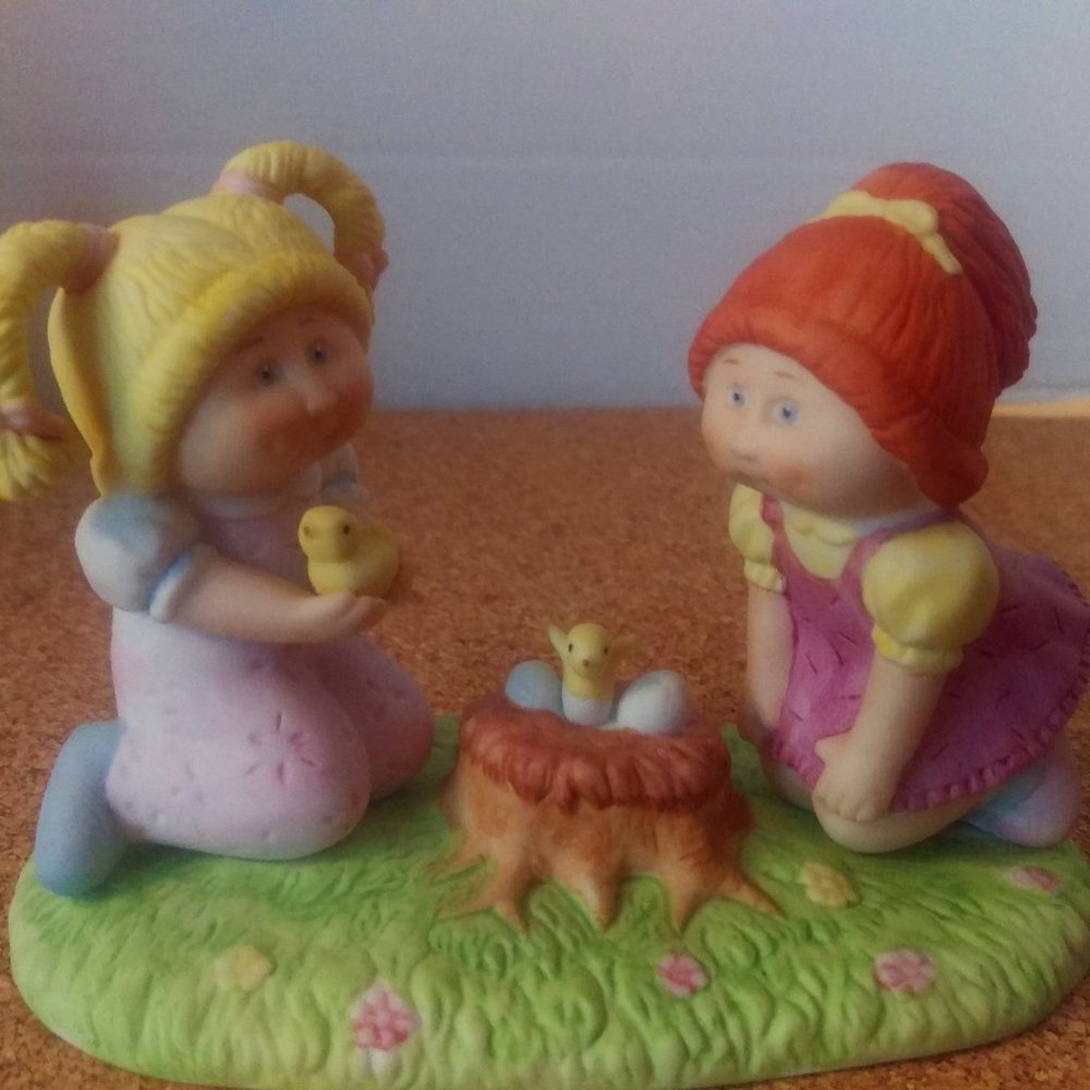 1984 Porcelain Cabbage Patch Figurines